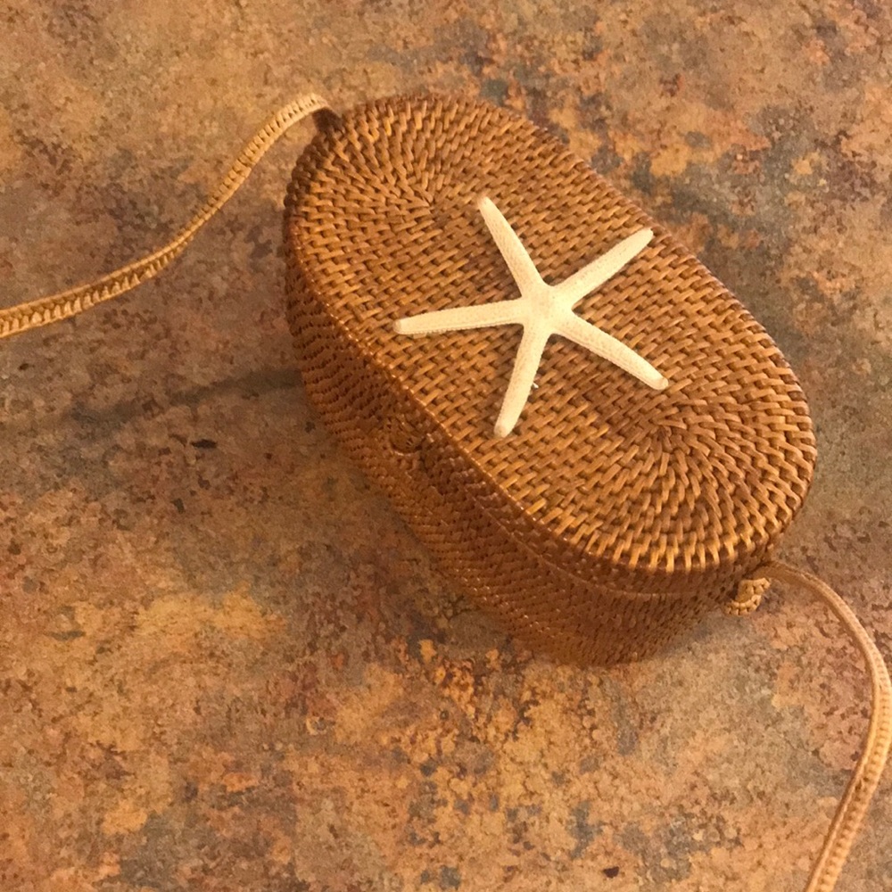 Basket weave bag!